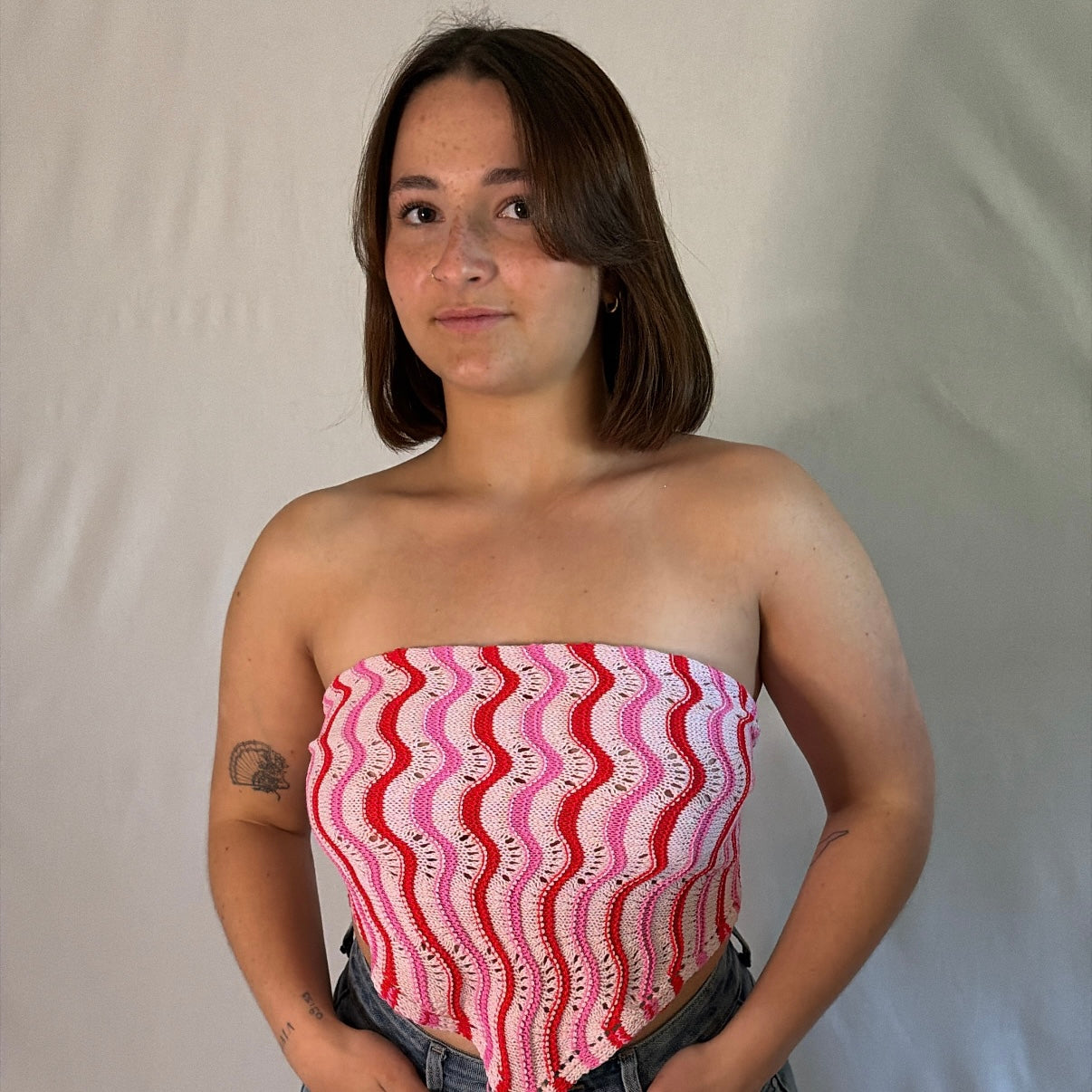 Bandeau "Pink" Crochet