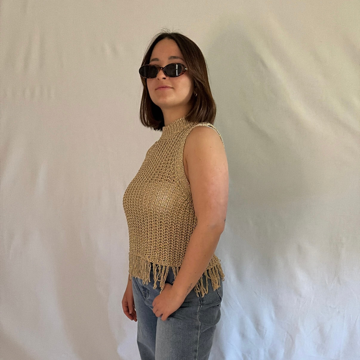 Top "Doria" en Crochet
