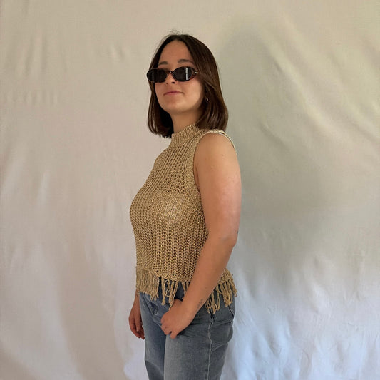 Top "Doria" en Crochet