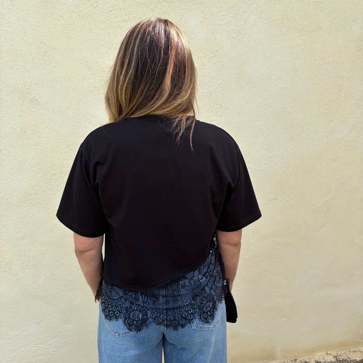 T-shirt "Romane" Noir